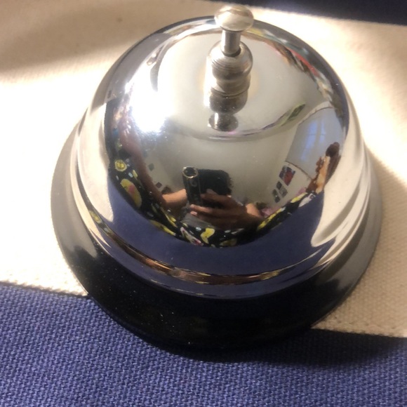 Sliver Metal Desk Service Ringing Bell - Picture 8 of 10